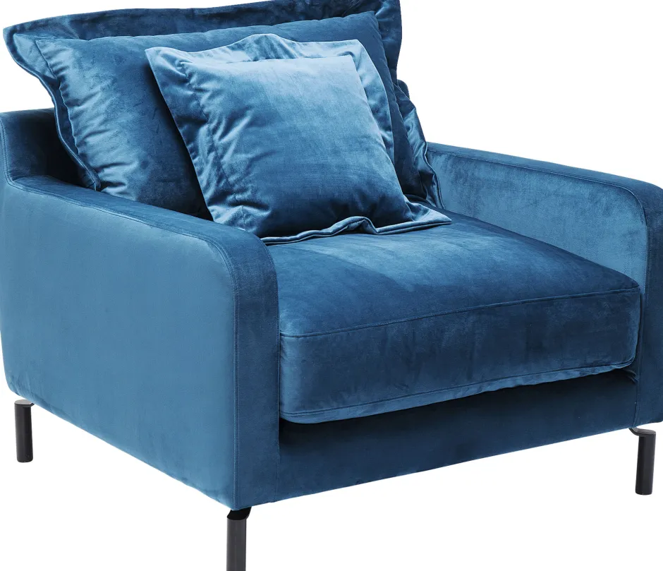 KARE Sessel Lullaby Petrol