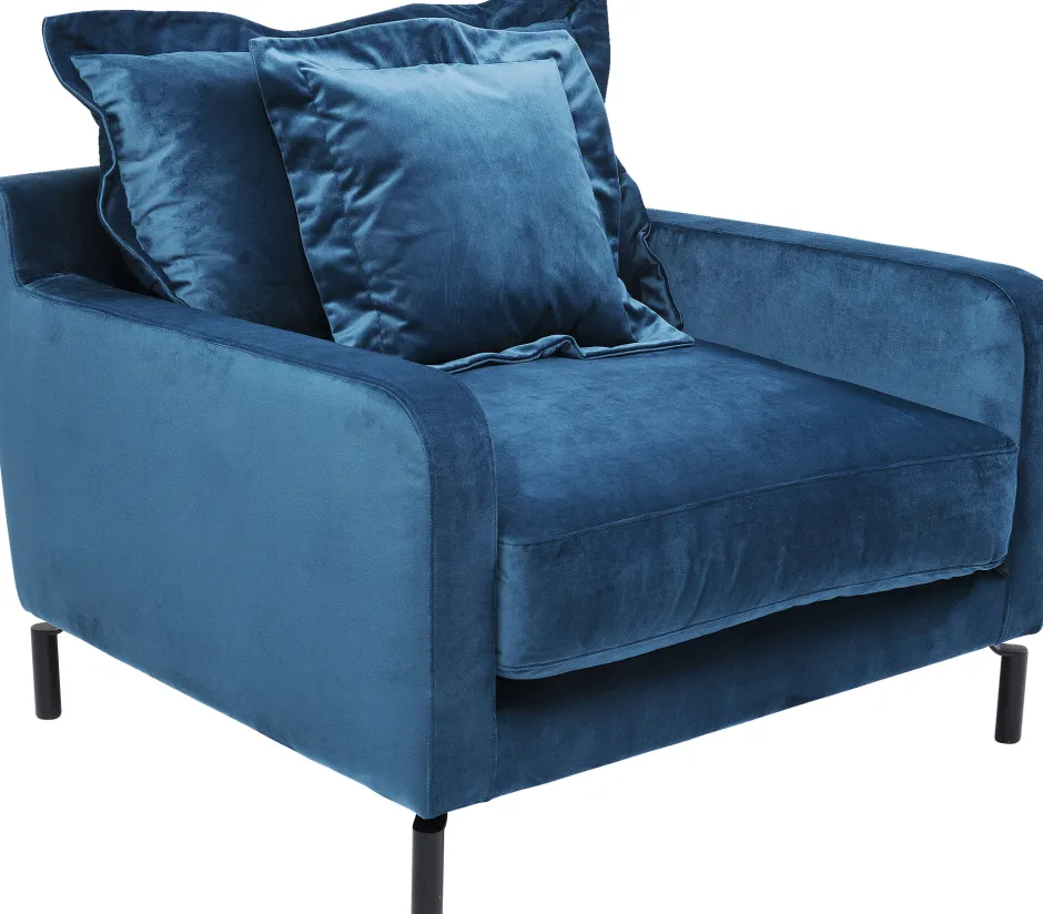 KARE Sessel Lullaby Petrol