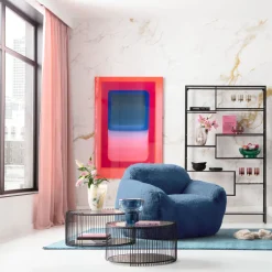 KARE Sessel Mika Blau