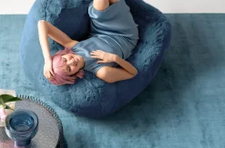 KARE Sessel Mika Blau