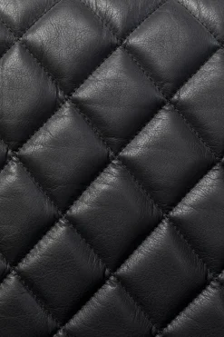 KARE Sessel Nonna Smart Leder Schwarz