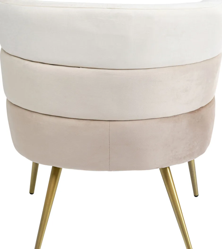 KARE Sessel Sandwich Creme