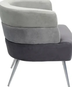KARE Sessel Sandwich Grau