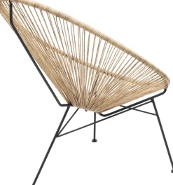 KARE Sessel Spaghetti Natur