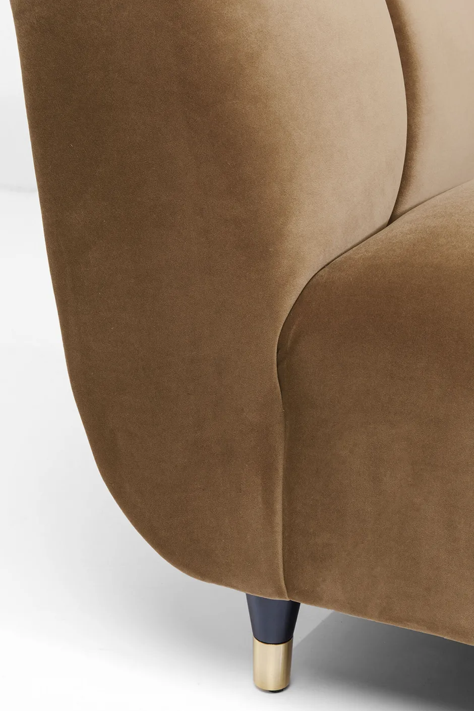 KARE Sessel Spectra Samt Braun