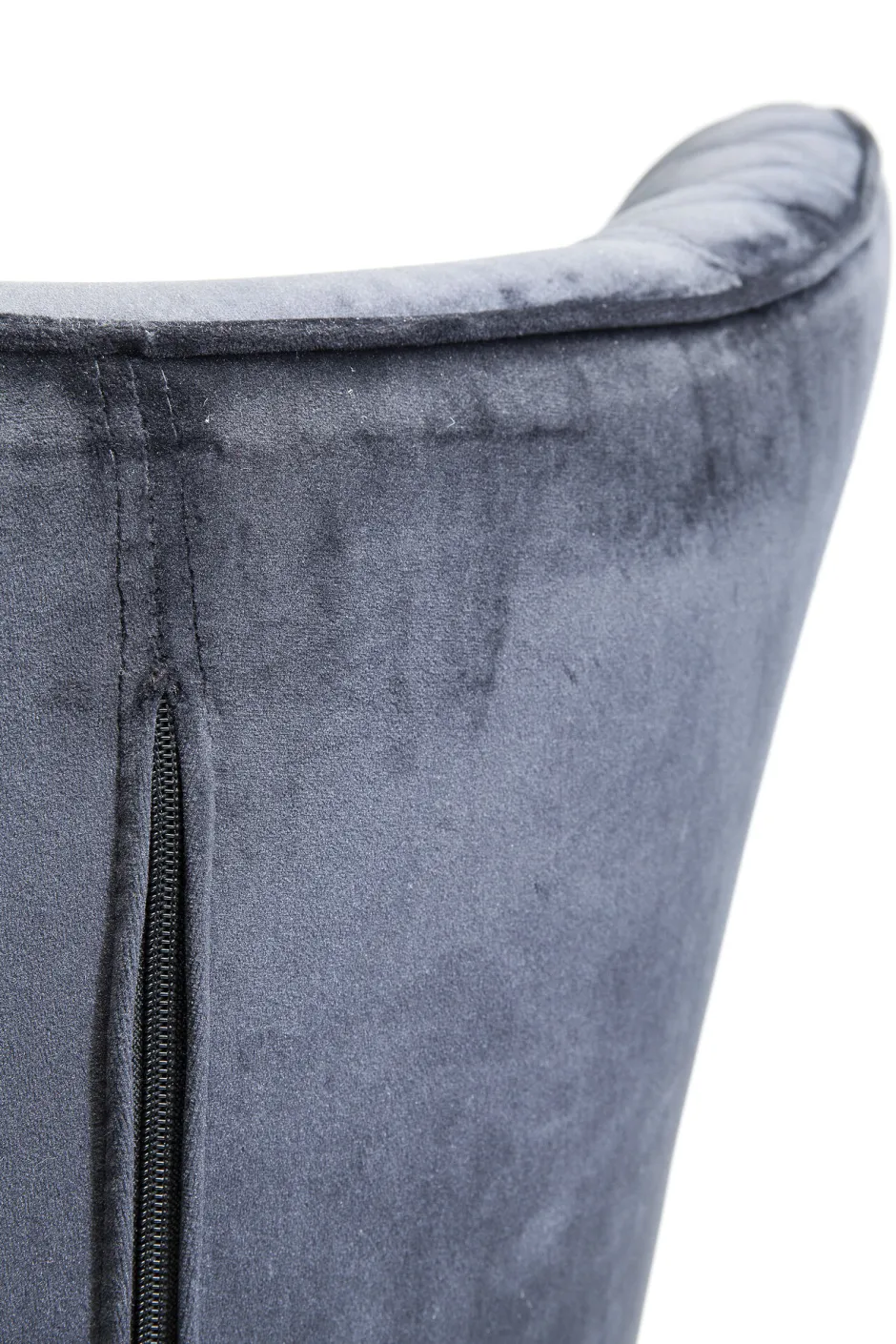 KARE Sessel Tudor Velvet Schwarz