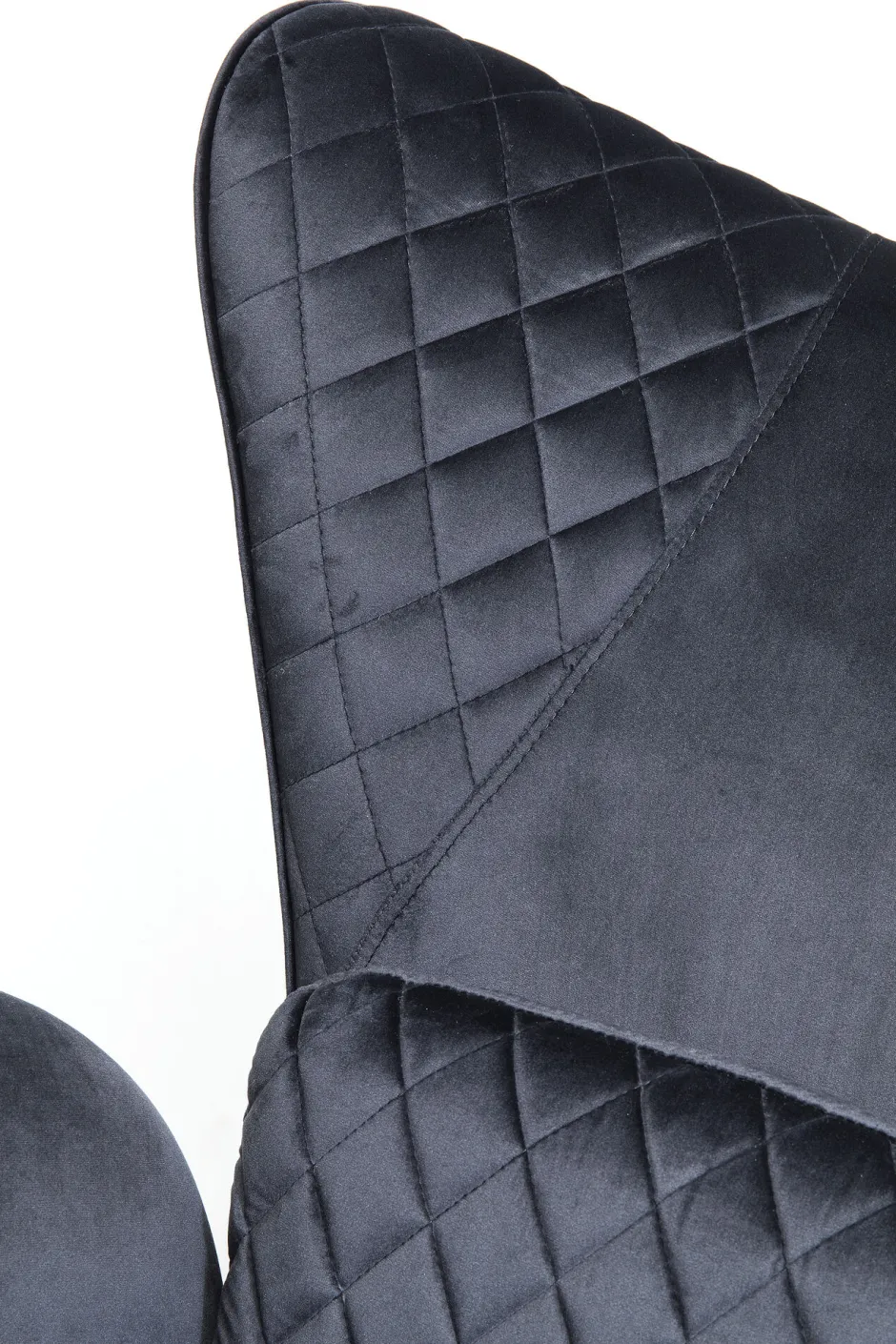 KARE Sessel Tudor Velvet Schwarz