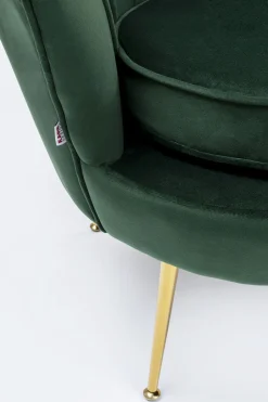 KARE Sessel Water Lily Dunkelgrün