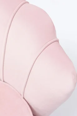 KARE Sessel Water Lily Gold Rosa