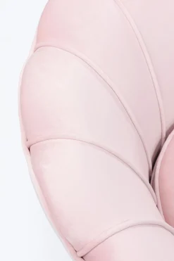 KARE Sessel Water Lily Gold Rosa