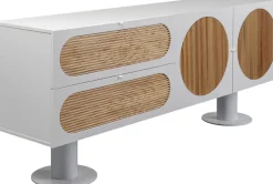 KARE Sideboard Atomic Weiß 183x76cm