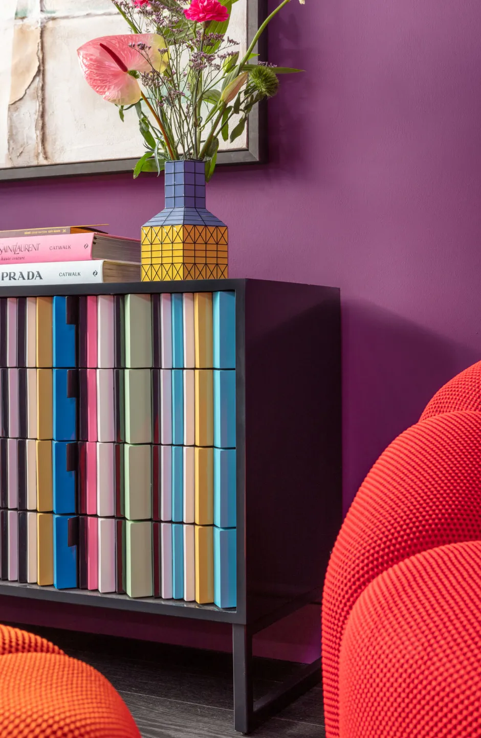 KARE Sideboard Concertina Colore 186x74cm