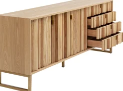 KARE Sideboard Concertina Natur 186x74cm