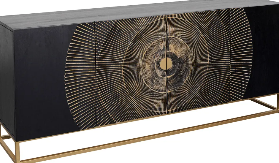 KARE Sideboard Madeira Dunkel 177x75cm