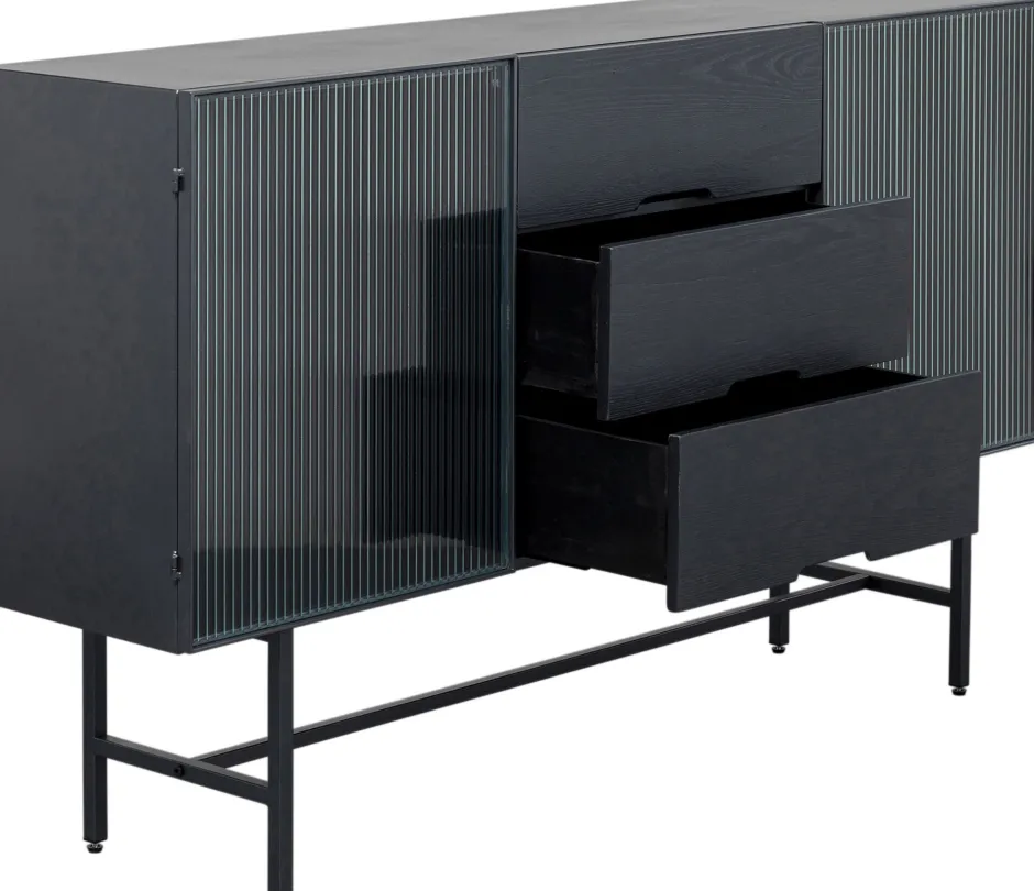 KARE Sideboard San Diego Schübe 150x90cm