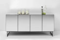 KARE Sideboard Soran Schwarz 160x45cm