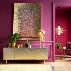 KARE Sideboard Venice Triangle 180x64cm