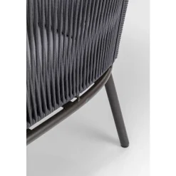 KARE Sitzgruppe Elba Grau Quattro(4/tlg.)