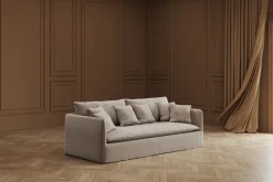 KARE Sofa Boheme 3,5 Sitzer greige 230cm