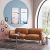KARE Sofa Calgary Smart Leder Hellbraun 228cm