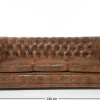 KARE Sofa Cambridge 3-Sitzer Vintage Smart