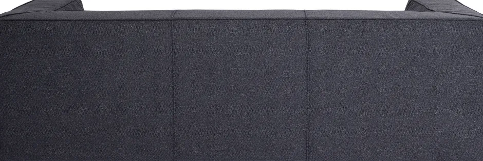 KARE Sofa Cubetto 3-Sitzer Dunkelgrau 220cm