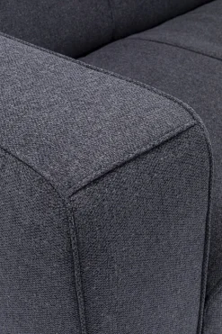 KARE Sofa Cubetto 3-Sitzer Dunkelgrau 220cm