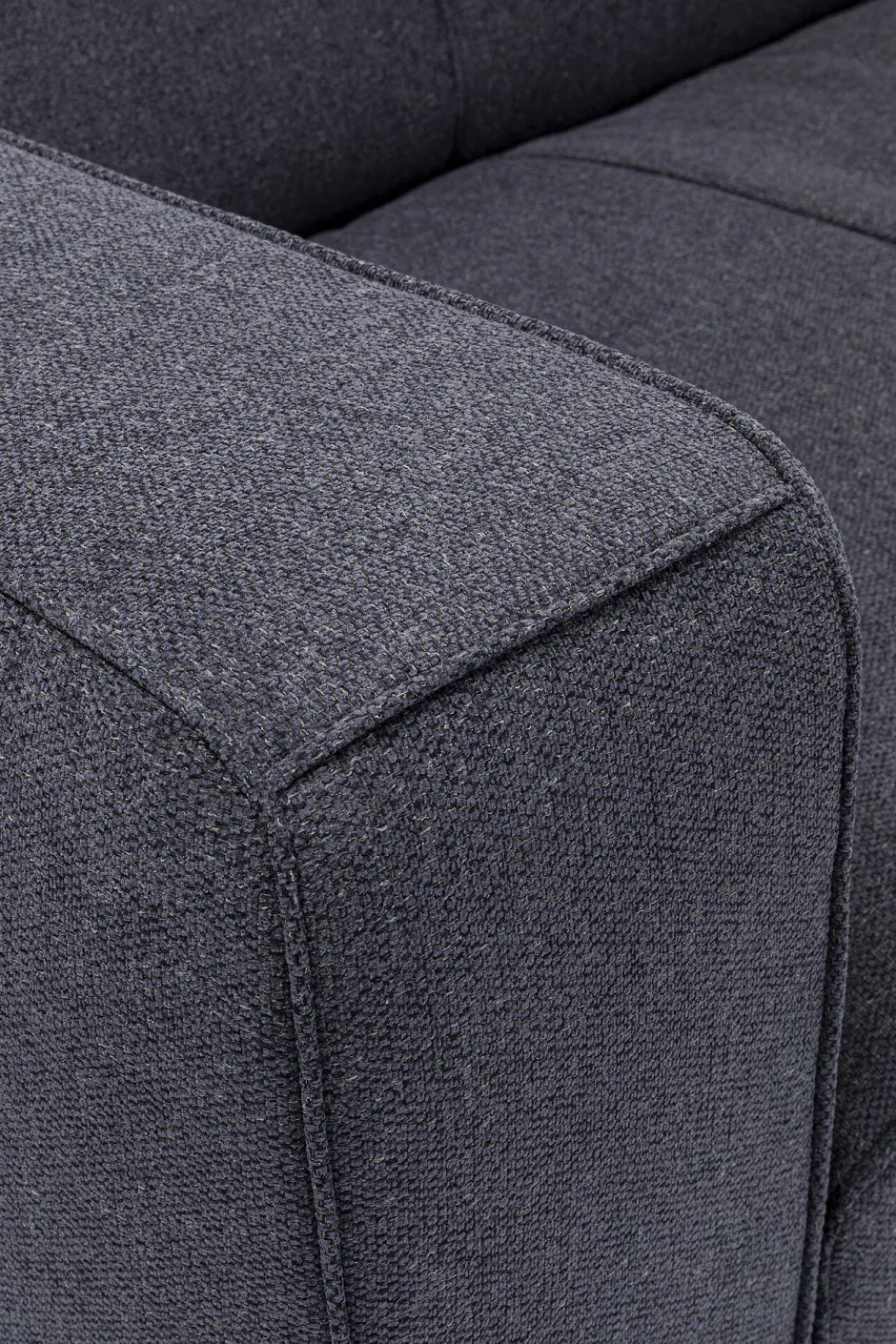 KARE Sofa Cubetto 3-Sitzer Dunkelgrau 220cm