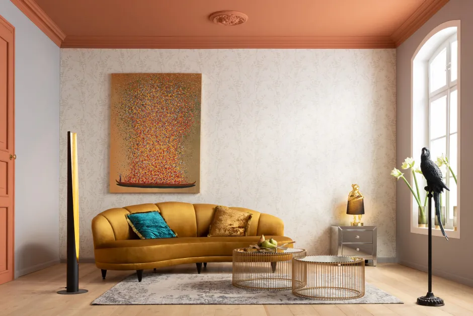 KARE Sofa Dschinn 3-Sitzer Amber 233cm