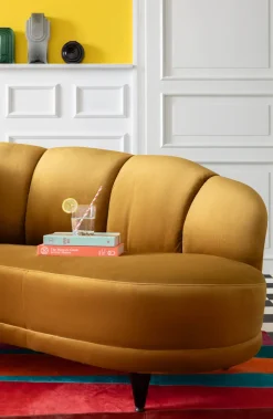 KARE Sofa Dschinn 3-Sitzer Amber 233cm