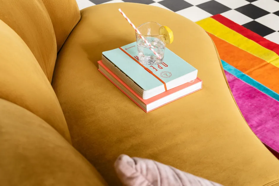 KARE Sofa Dschinn 3-Sitzer Amber 233cm