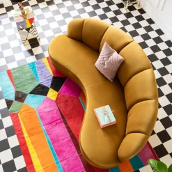 KARE Sofa Dschinn 3-Sitzer Amber 233cm