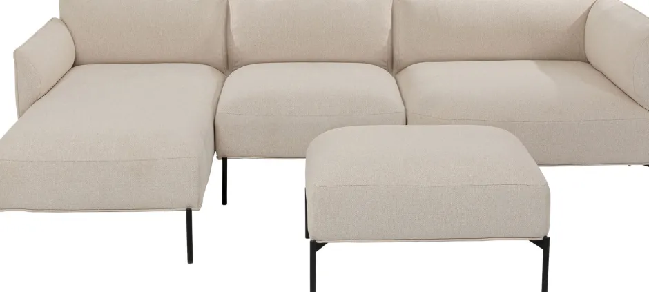 KARE Sofa Element Chiara Creme 76cm