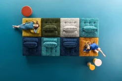 KARE Sofa Element Portofino Dunkelgrün