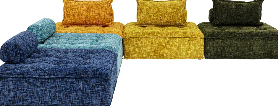 KARE Sofa Element Portofino Dunkelgrün