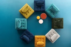 KARE Sofa Element Portofino Hellblau