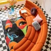 KARE Sofa Element Wave Orange