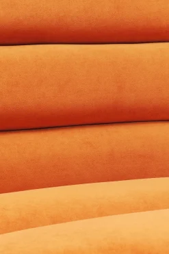 KARE Sofa Element Wave Orange