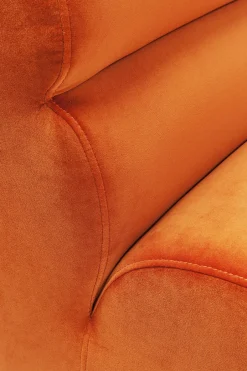 KARE Sofa Element Wave Orange