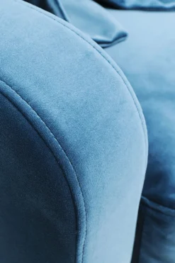 KARE Sofa Lullaby 3-Sitzer Petrol