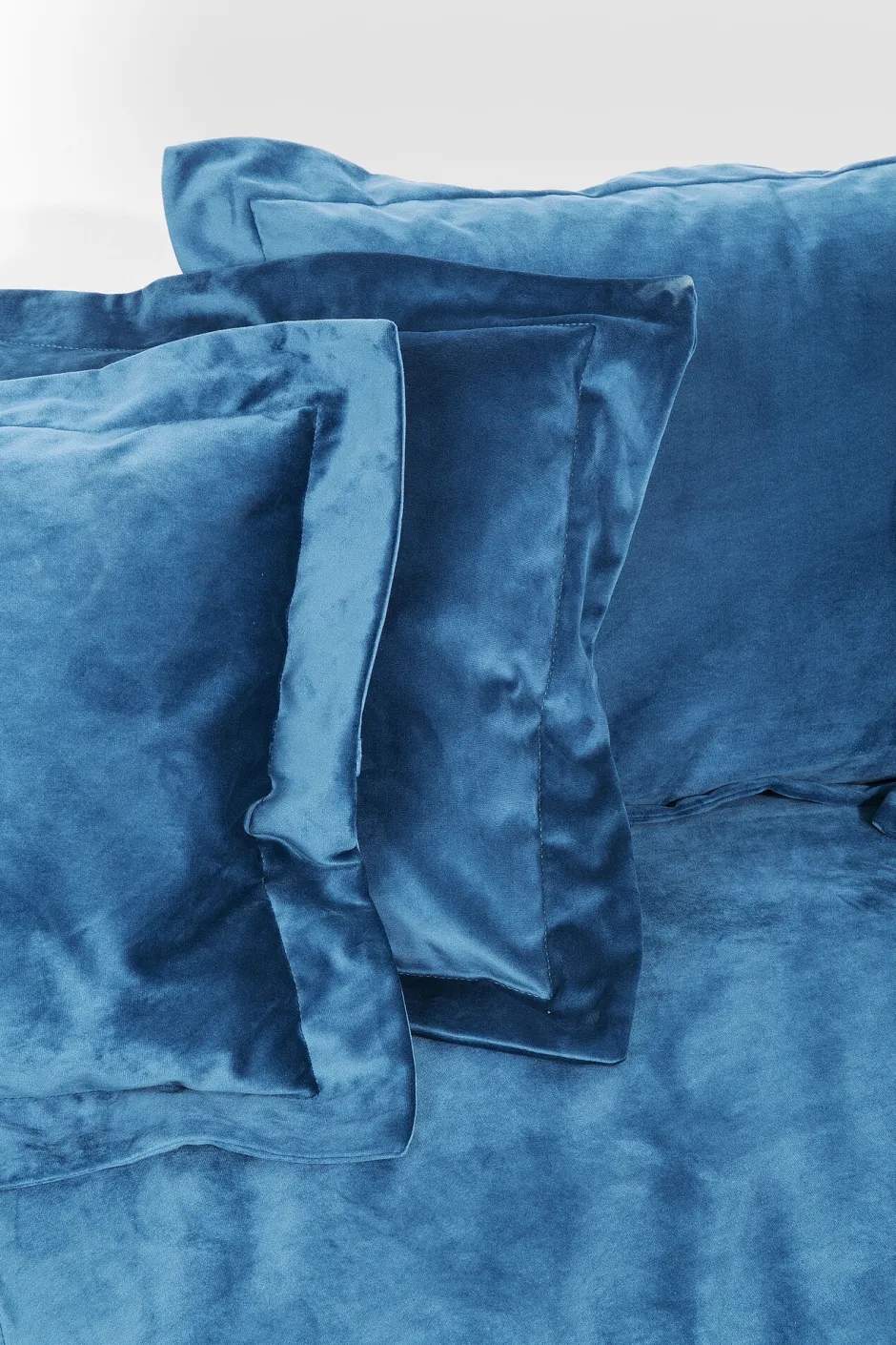 KARE Sofa Lullaby 3-Sitzer Petrol