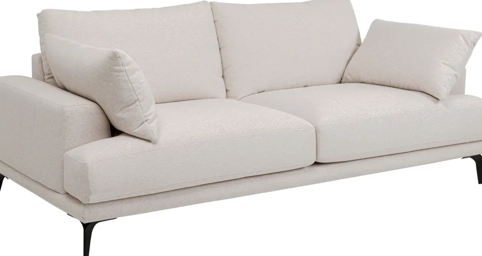 KARE Sofa Napoli 3-Sitzer Creme 227cm