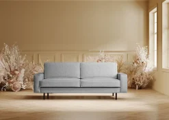 KARE Sofa Neo 2-Sitzer Grau Melange