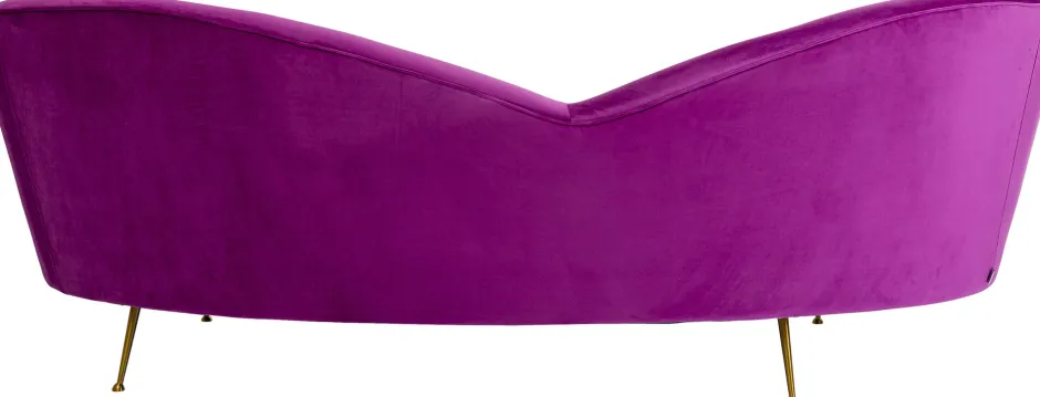 KARE Sofa Night Fever 3-Sitzer Lila