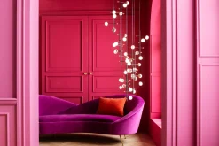 KARE Sofa Night Fever 3-Sitzer Lila