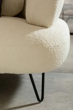 KARE Sofa Peppo 2-Sitzer Weiß 182cm