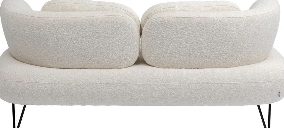 KARE Sofa Peppo 2-Sitzer Weiß 182cm