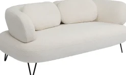 KARE Sofa Peppo 2-Sitzer Weiß 182cm