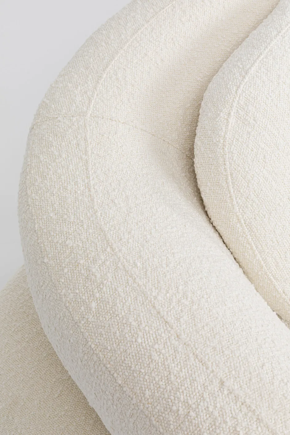 KARE Sofa Peppo 2-Sitzer Weiß 182cm