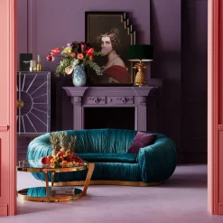 KARE Sofa Perugia 2-Sitzer Smaragd 195cm